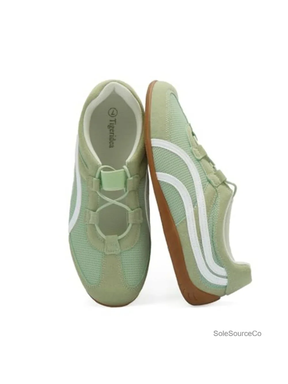Women's Mary Jane Fashion Sneakers Lace-up Casual Walking Shoes